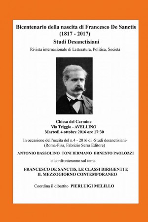 4 ottobre 2016 - Francesco De Sanctis 